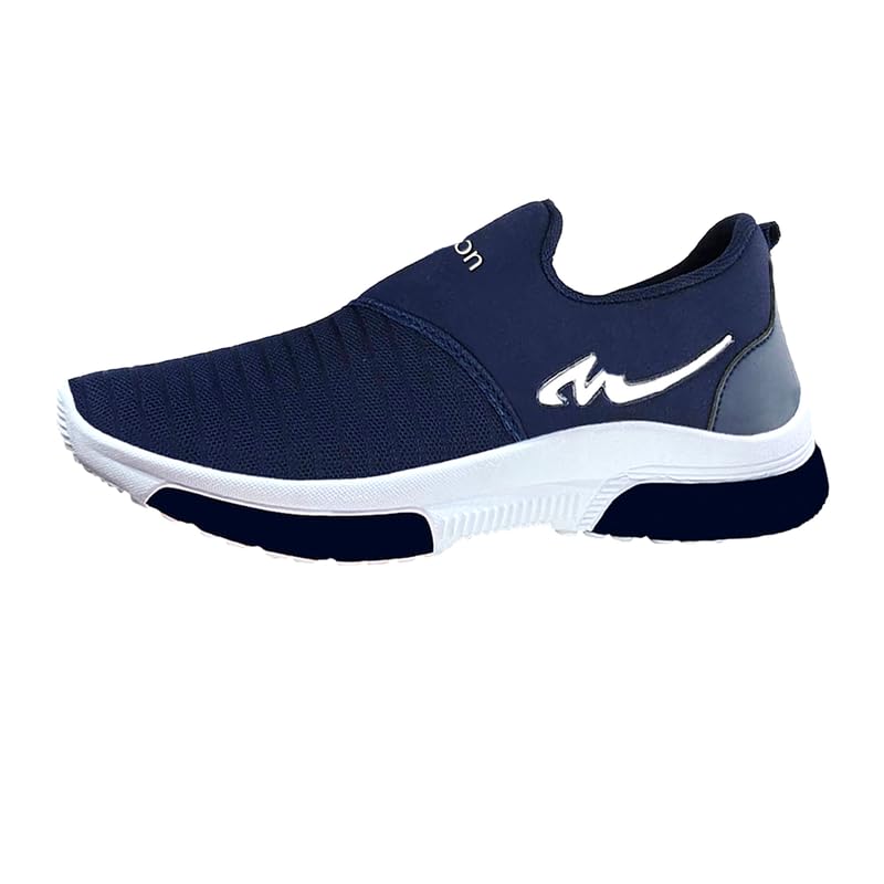 2031 Men's & Boy's PVC Sole with Breathable Mesh Upper White Running Shoes for Rinning, Gym and Sports Activity 5 417SevaHnNL