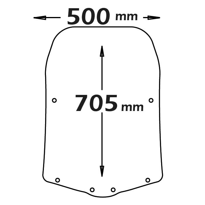 トリシティ125.155 ISOTTA バイク用ウィンドシールド ISOTTA ウィンドシールド YAMAHA TRICITY 125 (2014-) TRICITY 155