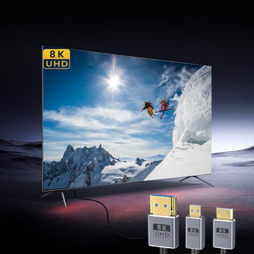 Cable extensor HDMI 8K a 60Hz de 48 Gbps con transmisión UHD y HDR dinámico 5