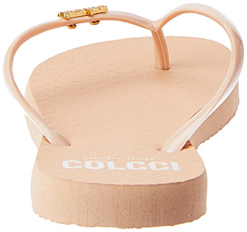 Chinelo Metal Colcci Feminino, Rosa, 34