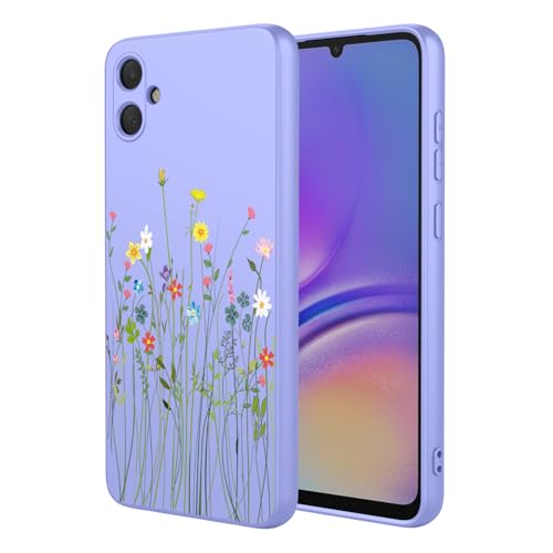 Coque Samsung Galaxy A05 antichoc flexible motif floral