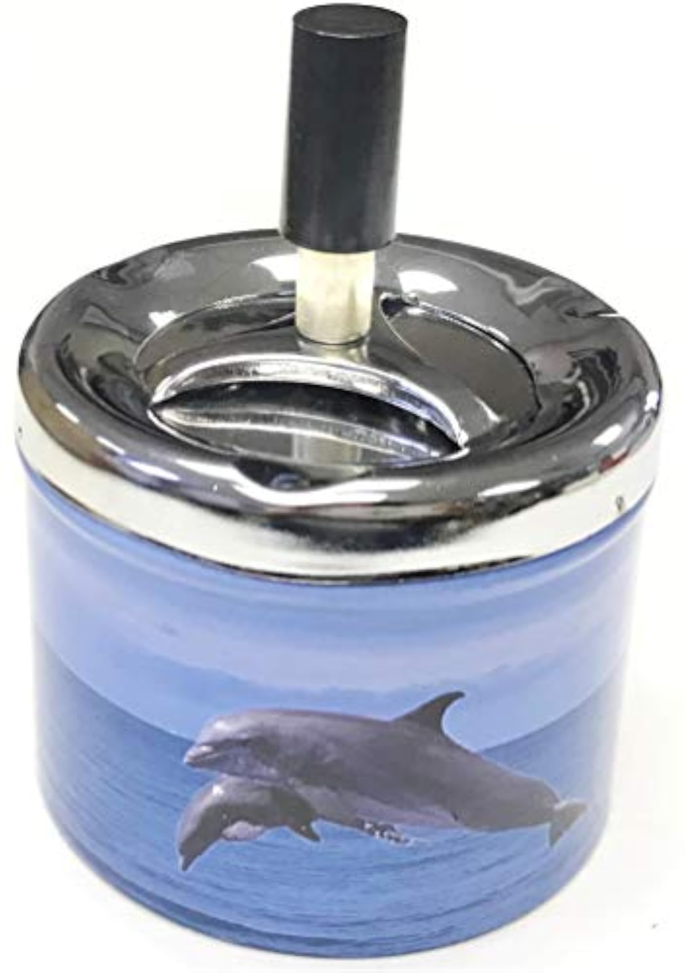 Fun Flower Animal Spin-Top Ashtray, Assorted Styles