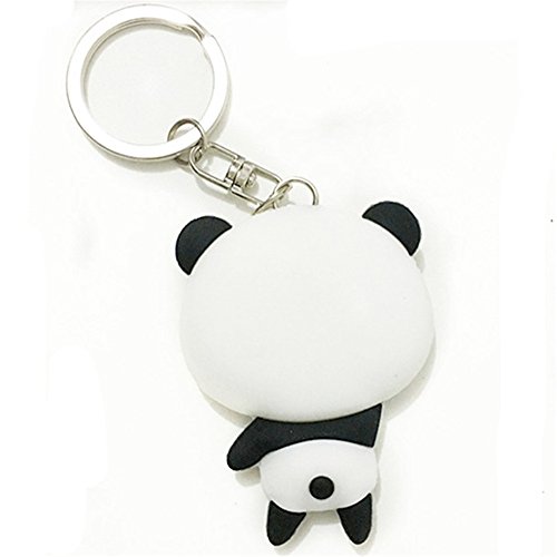 Reizteko Silicone Panda Cartoon Keychain Pendant #TOP2