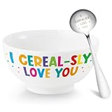 R HORSE Cereal Bowl and Spoon Set for Kid
