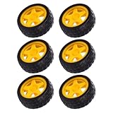 Roues de voiture pour enfants - en plastique durable, le moyeu de la roue est plus solide et ne s'abîme pas facilement. accessoires pour robots pour enfants