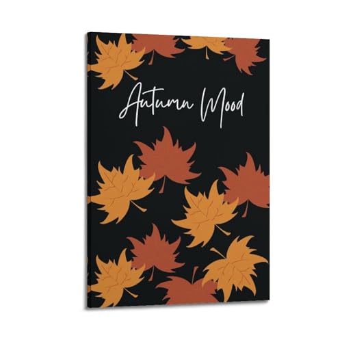 Déco murale automne JIDUHON pour transformer un mur vide en espace chaleureux 40x60