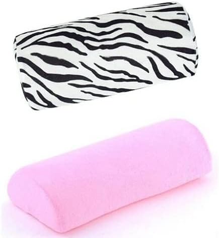 Professional Hand Cushion Pillow Sponge Rest Nail Art Arm Rest Holder Column for Nail Arm Pillow Rest Manicure Makeup Cosmetic Tools (Pink)