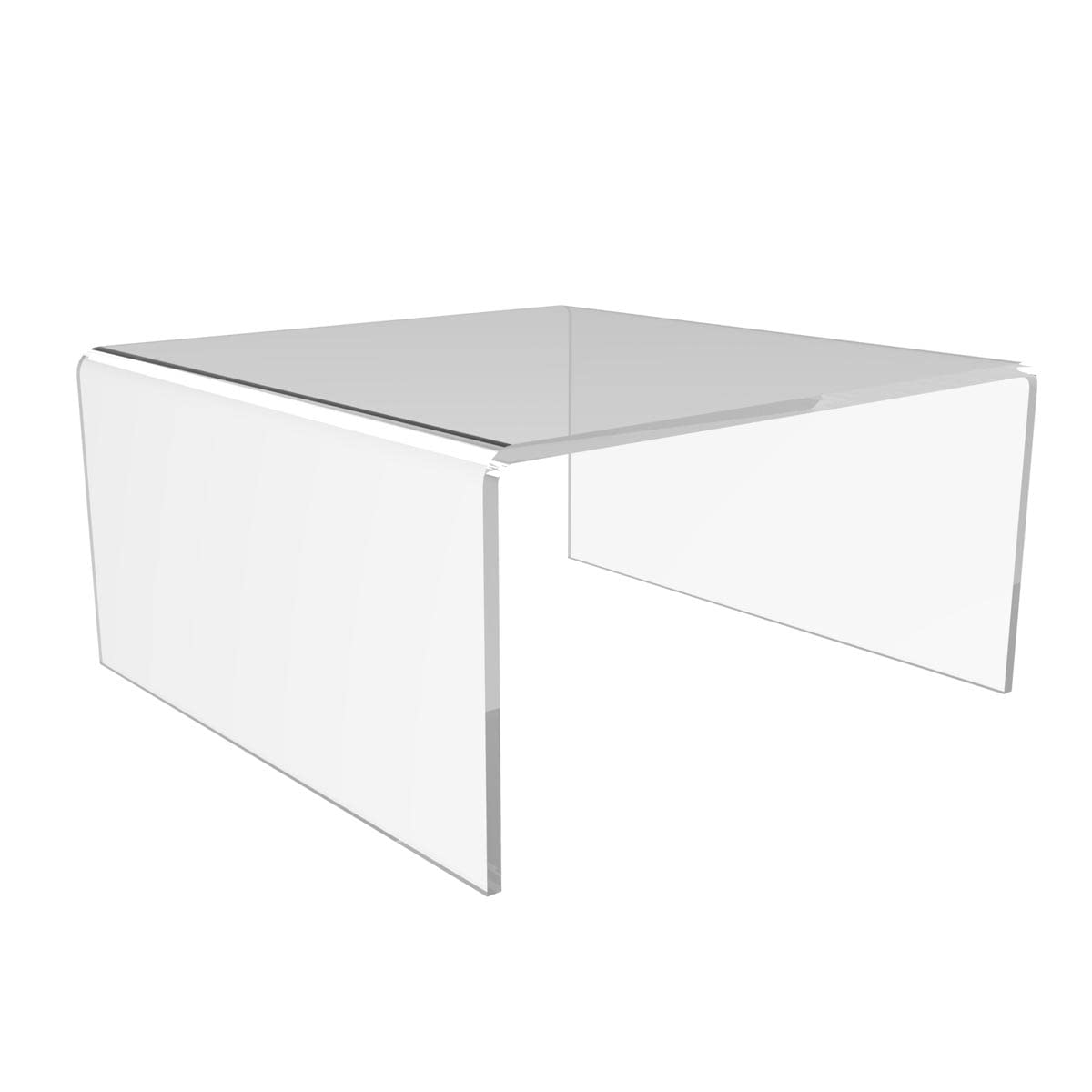 Displaypro Clear Acrylic Riser Display Stand (W150 D75 H150 T4)