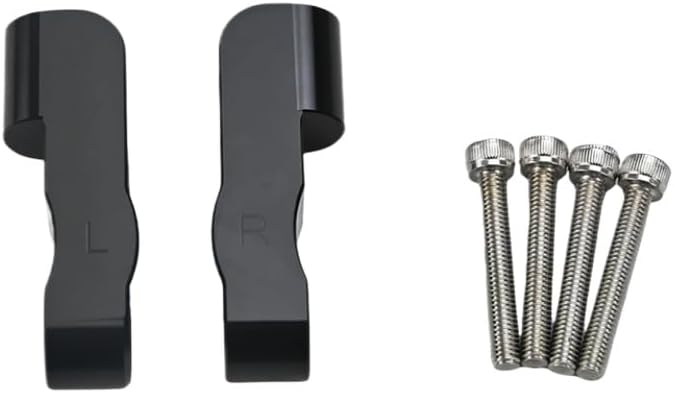 Motorcycle Mirror Extension Riser Adapter Compatible With TMAX 560 2022 2023 2024 2025