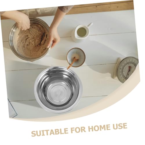 Tazón mezclador de acero inoxidable 304 para cocina 30 cm miniatura 7
