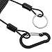 BESPORTBLE Utility Lanyard Safety Rope Retractable Fishing Line Lanyard Spring Coil