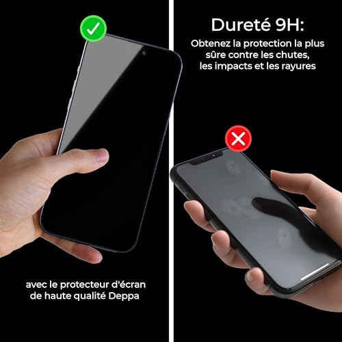 Écran brisé ou espionné ? Solution verre trempé iPhone 15 Pro - 6