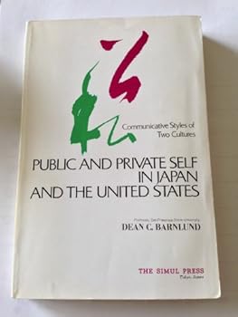 Paperback Public and Private Self in Japan and the United States Book