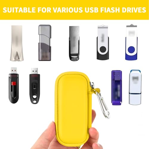 Image of USB Flash Drive Case, SD Card /Thumb Drive /Memory Cards Holder, Bag Only