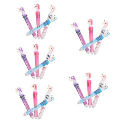 Stylo à bille beaux stylos feutres crayon bille pen multicolore résistant lot de 20