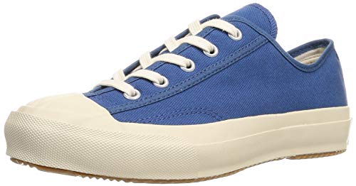 [ムーンスター ライフスタイル] スニーカー FINE VULCANIZED/GYM CLASSIC 〔ジムクラシック〕 国産 ヴァルカナイズ製法 ブルー 22.5 cm