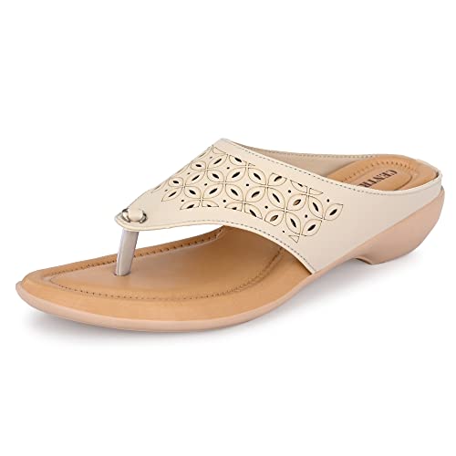 Image of Centrino Women's Thong Sandals | Comfortable Ortho Care Sandals For Ladies | Fashion Wear Sandal & Chappal |Stylish & Durable | Premium Comfort & Quality | Soft Cushioned for More comfort (3803)