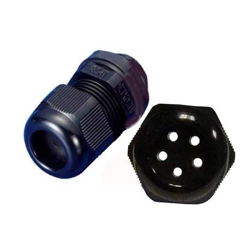 Morris 22285, 5 Hole Multi-Conductor Nylon Cable Gland (Pack of 36 pcs)