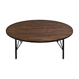 ISSEIKI ちゃぶ台 座卓 卓袱台 円卓 丸 円卓テーブル 丸テーブル 円 和風テーブル アカシア 木製 ブラウン 茶 北欧 モダン ブルックリンスタイル 男前 LITTLE ENTAKU 100