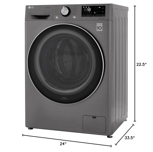 LG WM3555HVA Washer Dryer Combo thumbnail 9