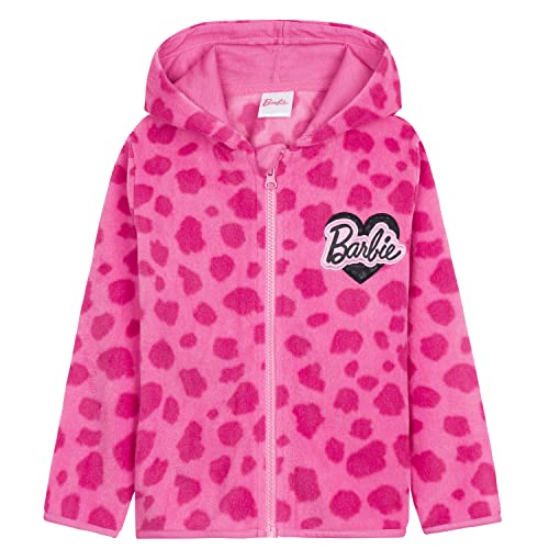 Veste Barbie fille et sweat polaire zippé enfant pour l'hiver
