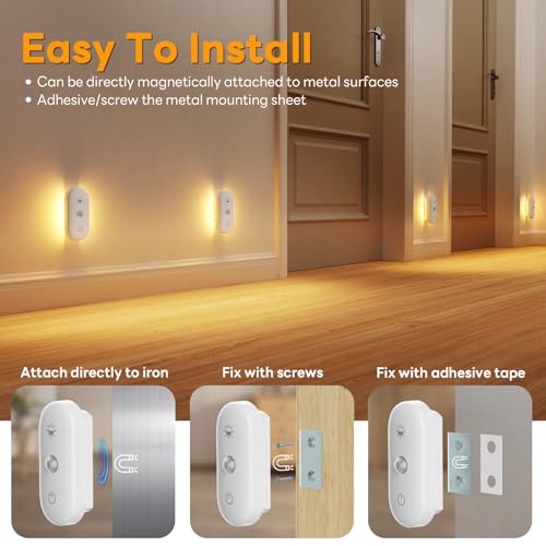 Veilleuse détecteur de mouvement intérieur double face USB - 6