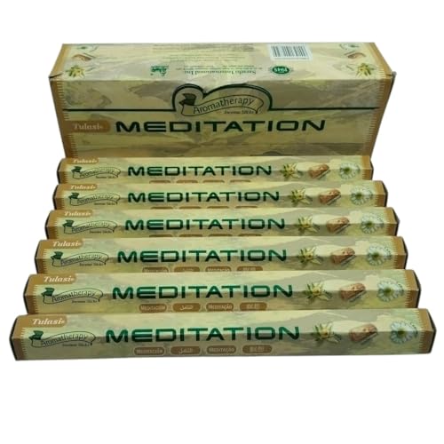 Incienso Premium DE MEDITACION. Limpieza energética. Incienso MEDITACION Natural. Total 120 Varillas. Limpieza, ENERGIAS. Autentico inciendo Natural. Hecho en India.