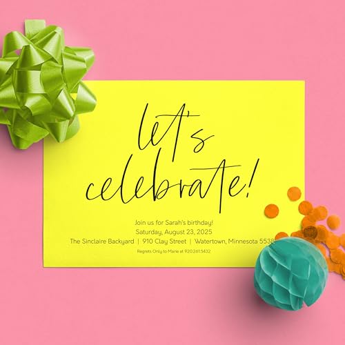 Astrobrights Mega Collection, Colored Cardstock, Neon Yellow, 320 Sheets, 65 lb/176 gsm, 8.5" x 11" - MORE SHEETS! (91699) by Astrobrights - Image 6