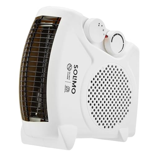 Amazon Brand - Solimo 2000/1000 Watts Room Heater with Adjustable...