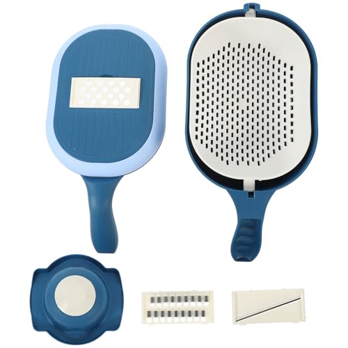 Cortador y Mandolina Manual Azul para Verduras miniatura 1