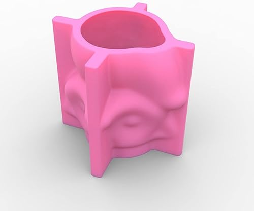 Miniatura 5 de Molde de silicona para macetas, moldes de silicona en forma de animal 3D para hormigón, cemento, yeso, arcilla polimérica, fundición de resina,