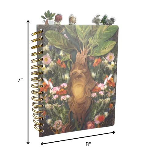 Innovative Designs Harry Potter Tab Journal Notebook, Herbology - Spiral Bound, 144 Lined Pages, 8 x 7 inches - Thumbnail 5