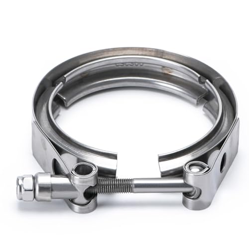 PTNHZ Universal Stainless Steel 3.0" V Band Clamp For Turbo Downpipes Exhaust Systems by PTNHZ - Used condition - US$8.64