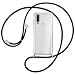 Produktbild mtb more energy® Handykette kompatibel mit Motorola One Action (6.3'') - dunkelblau - Smartphone Hülle zum Umhängen - Anti Shock Full TPU Case