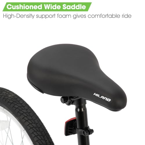 HILAND 20 Inch BMX Freestyle Bike for boys girls With 360 Degree Gyro & 4 Pegs, 20 Inch BMX Bike for 8 9 10 11 12 Years old kid girl boys girls green - Image 6