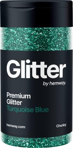Hemway Rose Gold Glitter Fine 130g/4.6oz Powder Metallic Resin Craft Glitter Flake Sequins for Epoxy Tumblers, Hair Face Body Eye Nail Art Festival, DIY Party Decorations Paint