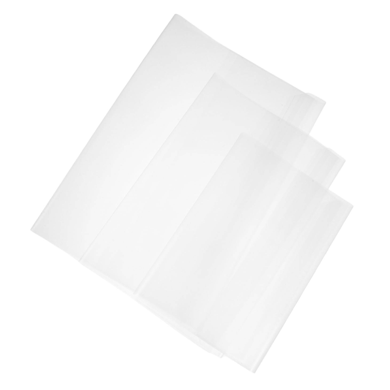 90 Pezzi Copertine Trasparenti per Libri Scolastici Protettive in Pellicola Rinforzata Fodera Resistente per Quaderni e Manuali Copertine Protettive per Protezione Libri