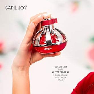 Sapil Joy Eau de Parfum for Women – Long Lasting Chypre Floral Perfume | Bergamot, Pear, Turkish Rose & Vanilla Notes | Elegant Feminine Fragrance | 3.4 oz / 100ml