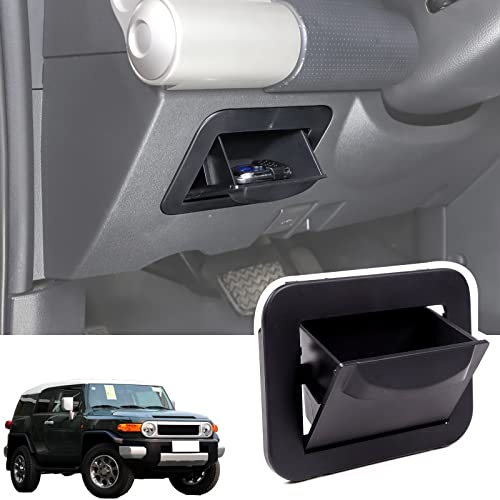 LLKUANG Center Console Fuse Storage Box kit Fit for Toyota FJ Cruiser 2007-2021 Car Driver's Seat Fuse Box ABS Multifunctional Tray Storage Box-1pcs