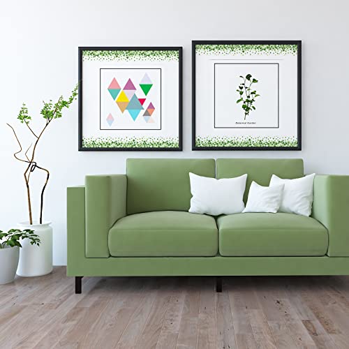 AnyDesign 69 Feet St. Patrick's Day Bulletin Board Borders Shamrock Decoration Borders Lucky Clover Trim Border 60Pcs Green White Bulletin Board Stickers for School Classroom Office Party Decoration