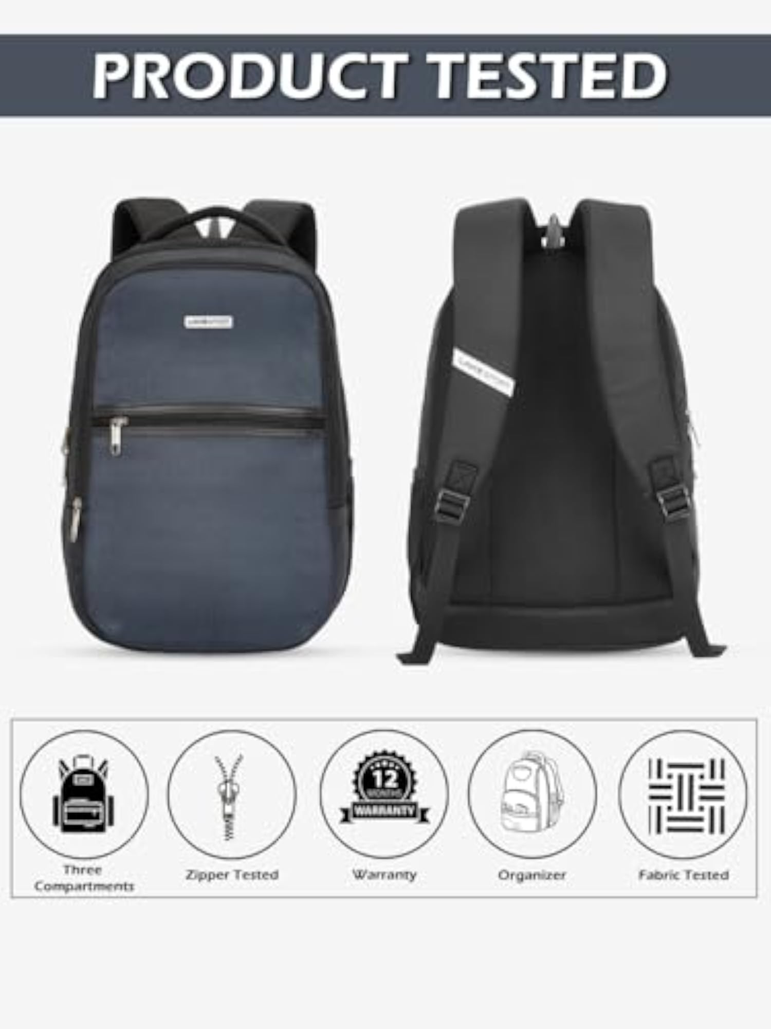 Men's & Women's 36L Laptop Backpack, Office Ready