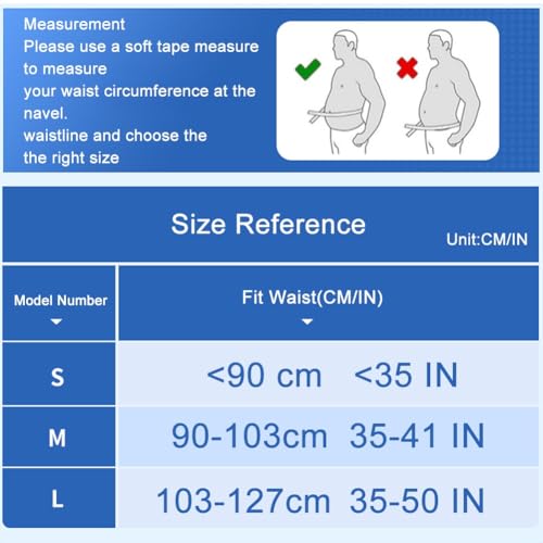 Faja lumbar postquirúrgica talla L ajustable para hernia miniatura 2