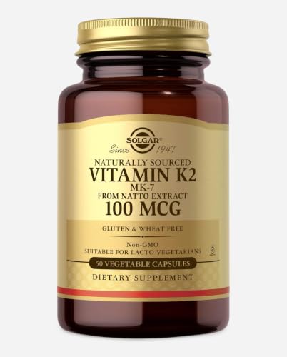 Solgar Vitamine K2 MK-7 100 µg - Santé Osseuse - 50 Gélules Végétales – vue 9