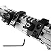 Ozark Armament 45 Degree Offset Flip Up Backup Sights - Picatinny Mount BUIS