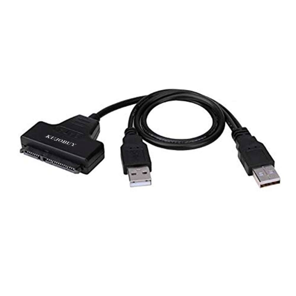 SATA to USB 2.0 Cable Adapter for 2.5" HDD SSD Hard Drive