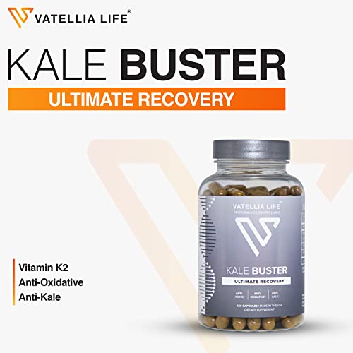 Image of Vatellia Life New from Kale Buster | Ultimate Joint Support | Increased Energy | Decreased Brain Fog | Loaded with Vitamin K2 | Better Than Kale | Dave Asprey's Favorite |120 Capsules (60Day Supply)