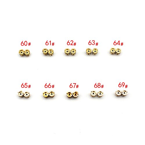 Kipa 20Pcs Carburetor Main Jet Assortment Kit For Style Aed Barry Grant Quick Fuel Demon Avenger Carburetor 1/4"-32 Unf Unified Fine Thread 2Pcs Per 60# 61# 62# 63# 64# 65# 66# 67# 68# 69# #TOP1