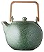 Produktbild BITZ Teekanne, Kanne aus Steingut/Keramik für Tee, 1,2 Liter, Höhe 20 cm, Grün