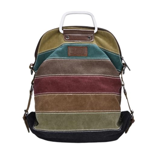 Sac à main toile pour femmes grand format rétro chic