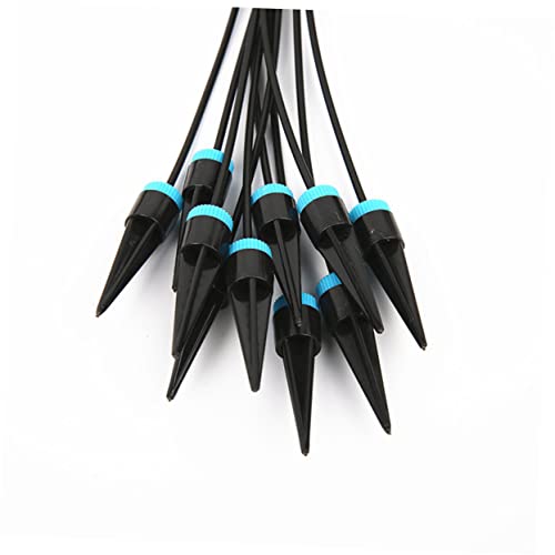 SOIMISS Impianto Di Irrigazione a Goccia Per Tubo Da Giardino Kit Per Irrigazione Goccia Testine Regolabili Irrigatore Nebulizzatore Per Uso Domestico Negozio Cortile